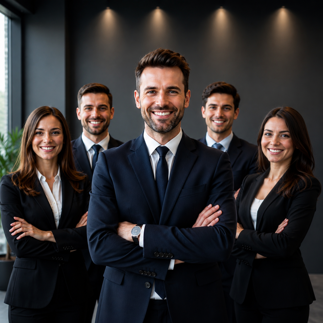 Professional recruitment team